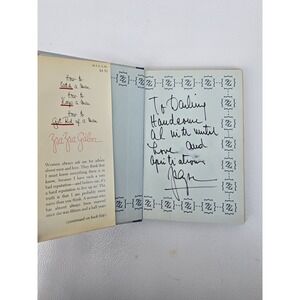 Signed Zsa Zsa Gabor How to Catch a Man (1970) Hardcover With Inscription